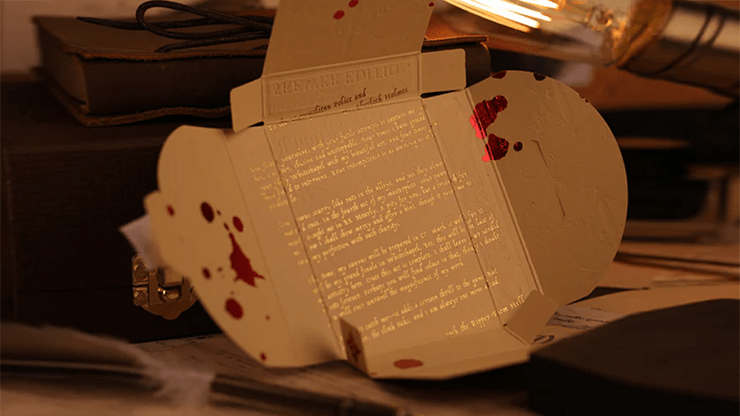 Jack the Ripper & Sherlock Holmes (Skewer Edition) Playing Cards - Brown Bear Magic Shop