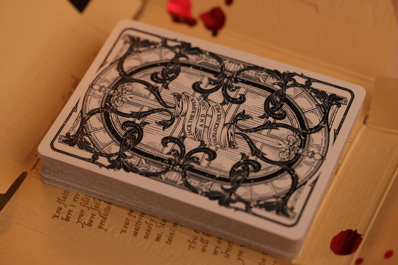 Jack the Ripper & Sherlock Holmes (Skewer Edition) Playing Cards - Brown Bear Magic Shop