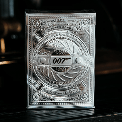 James Bond Silver Edition Playing Cards by theory11 - Brown Bear Magic Shop