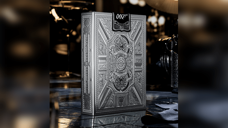 James Bond Silver Edition Playing Cards by theory11 - Brown Bear Magic Shop