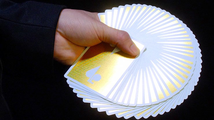 Jaspas Deck 24k Edition Playing Cards - Brown Bear Magic Shop