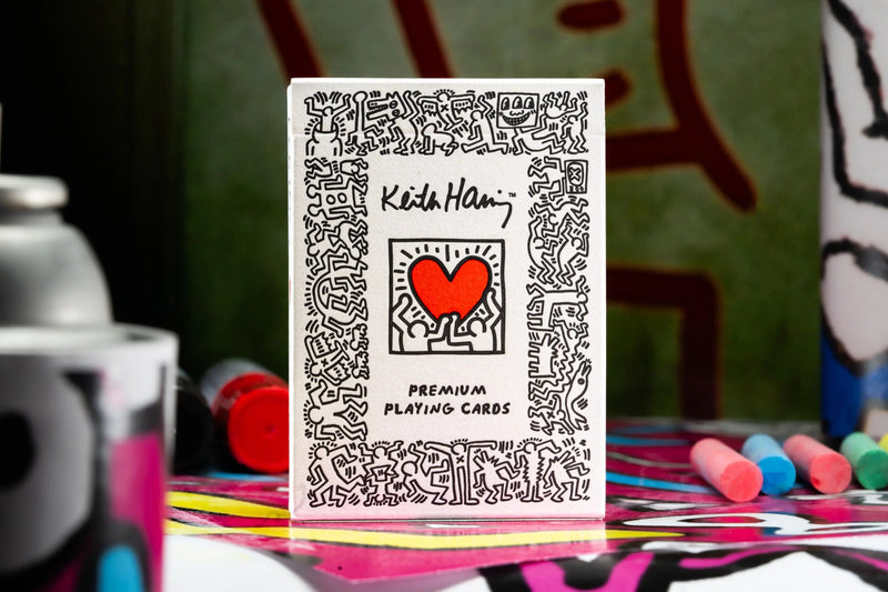 Keith Haring Playing Cards by theory11 - Brown Bear Magic Shop