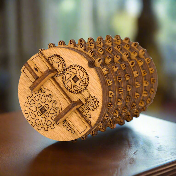 Kryptos - Cryptex Wooden Kit