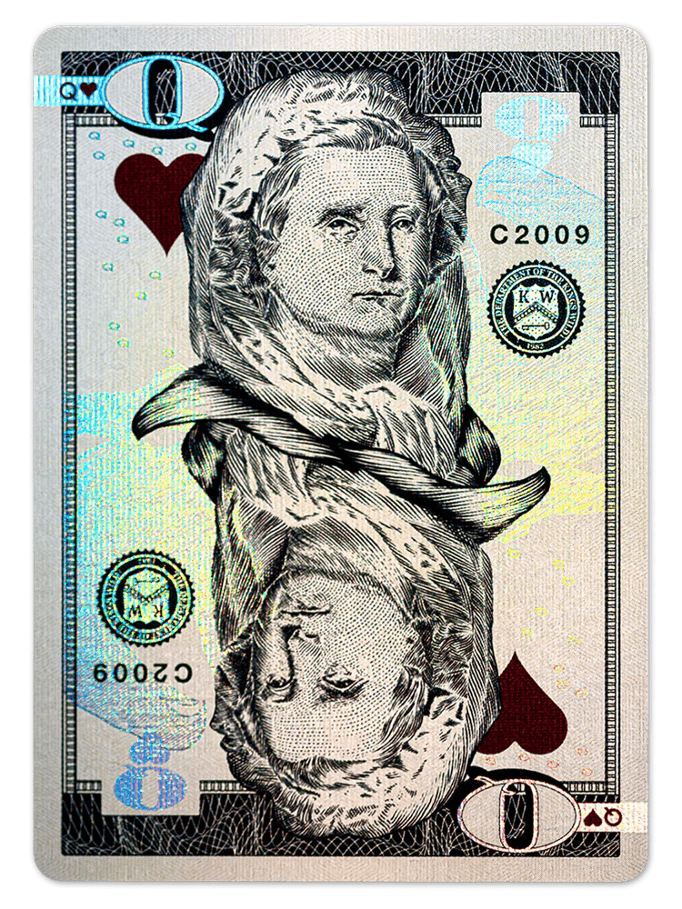 Legal Tender Luxury Playing Cards by Kings Wild Project - Brown Bear Magic Shop