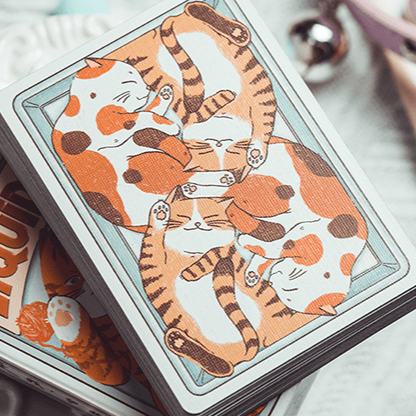 Liquid Cat Playing Cards by 808 Magic and Bacon Playing Card - Brown Bear Magic Shop