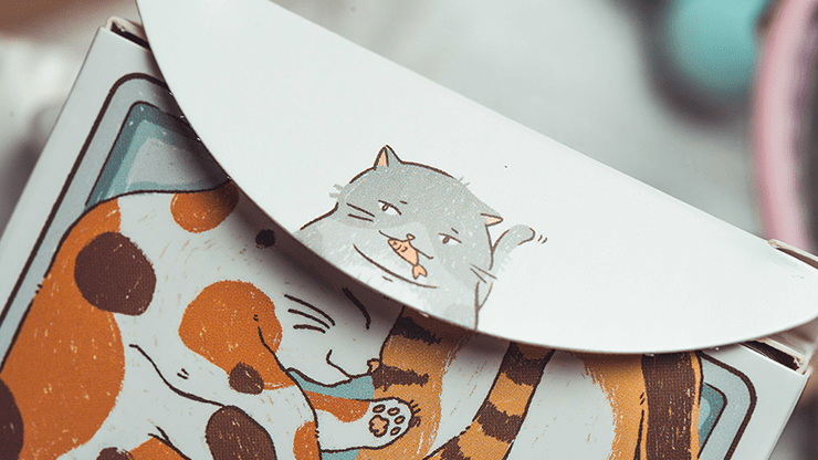 Liquid Cat Playing Cards by 808 Magic and Bacon Playing Card - Brown Bear Magic Shop
