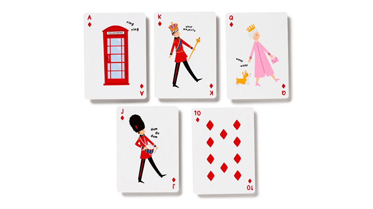 London Playing Cards - Brown Bear Magic Shop