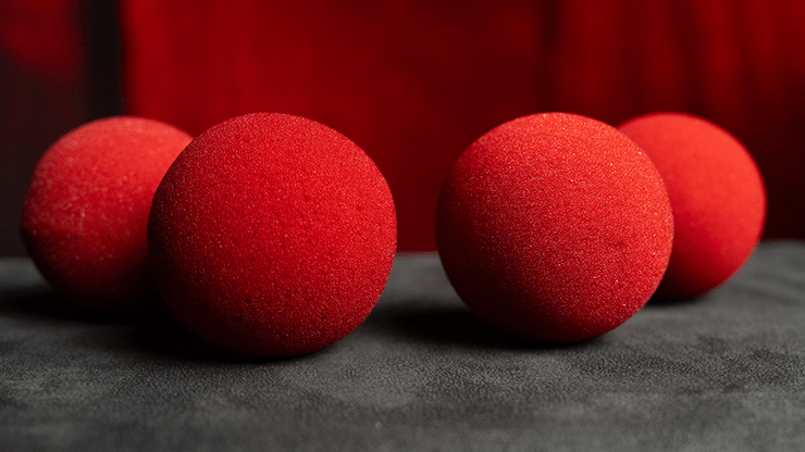 Magic Sponge Balls 3" (pack of 4) by Murphy's Magic - Brown Bear Magic Shop
