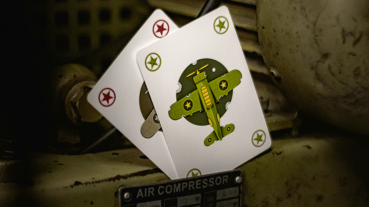 Military Playing Cards by Riffle Shuffle - Brown Bear Magic Shop