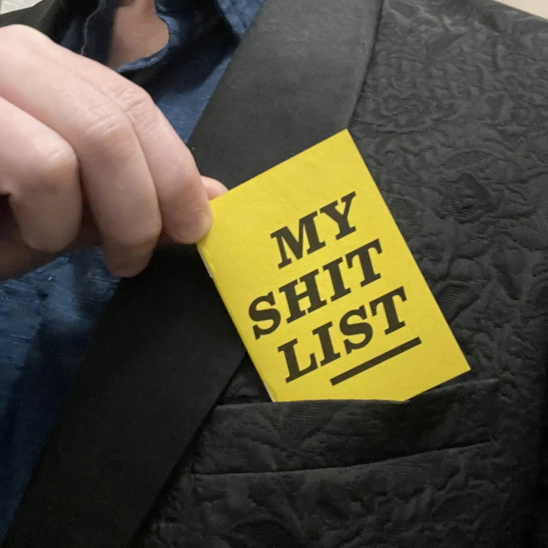 My Sh*t List by Diamond Jim Tyler - Brown Bear Magic Shop