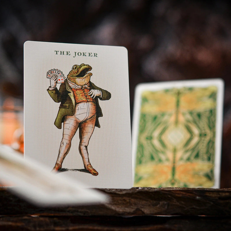 Notorious Gambling Frog Playing Cards by Stockholm17 - Brown Bear Magic Shop