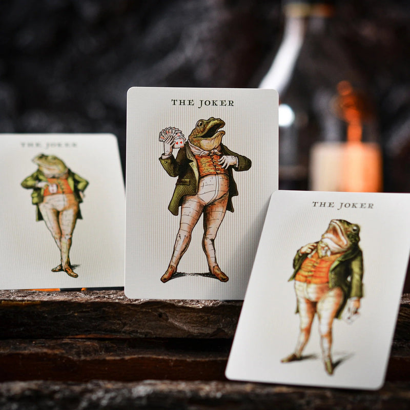 Notorious Gambling Frog Playing Cards by Stockholm17 - Brown Bear Magic Shop