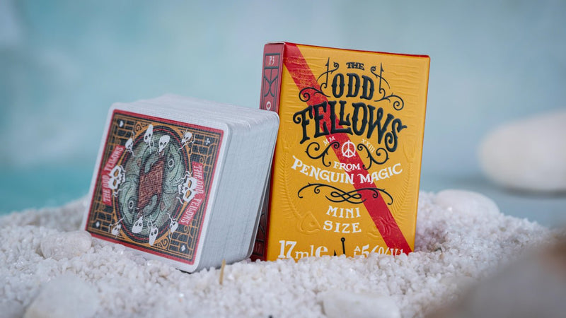 Odd Fellows 'Herr Ingo' Mini Playing Cards - Brown Bear Magic Shop