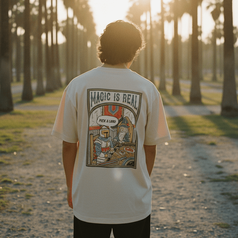 Perfectly Ordinary T-Shirt - "Pick a Card" by Brown Bear Magic - Brown Bear Magic Shop