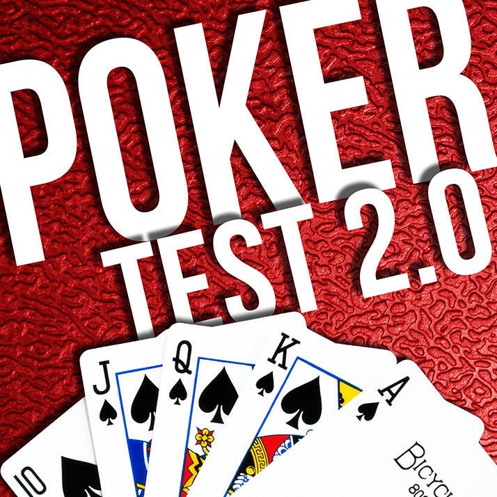 Poker Test 2.0 by Erik Casey - Brown Bear Magic Shop