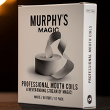 Professional Mouth Coils 60ft white (12pk) by Murphy's Magic - Brown Bear Magic Shop