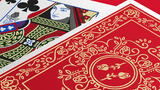 Red Roses Gold Foil Playing Cards (Fully Marked) - Brown Bear Magic Shop