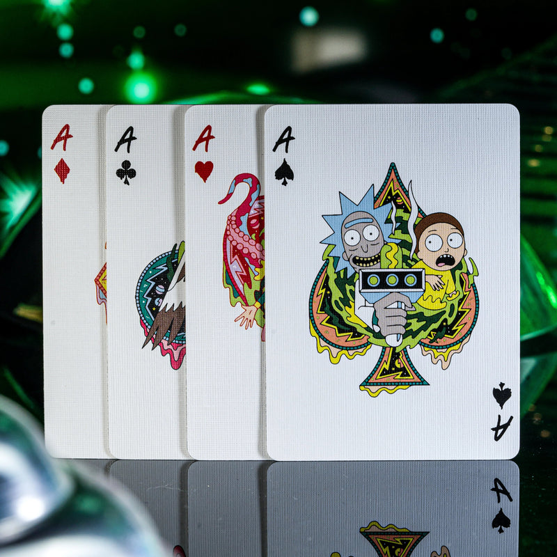 Rick & Morty Playing Cards by theory11 - Brown Bear Magic Shop