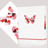 Room One X Butterfly Present Butterfly Try All Playing Cards - Brown Bear Magic Shop