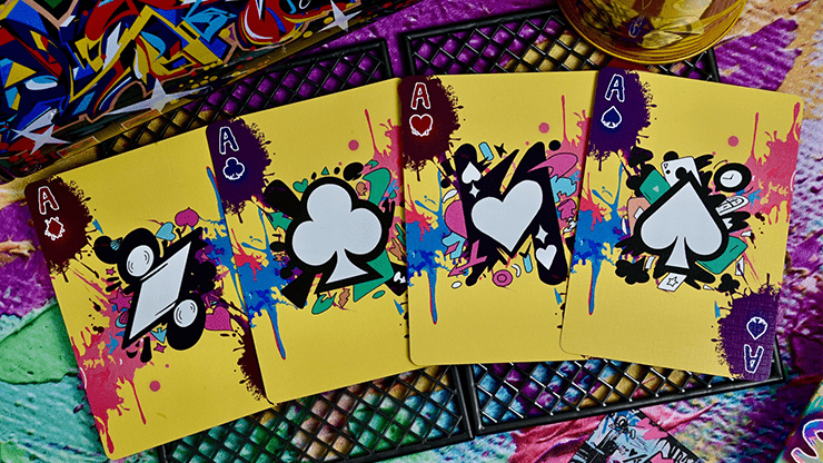 Shinjuku Spray Girls V1 Playing Cards - Brown Bear Magic Shop