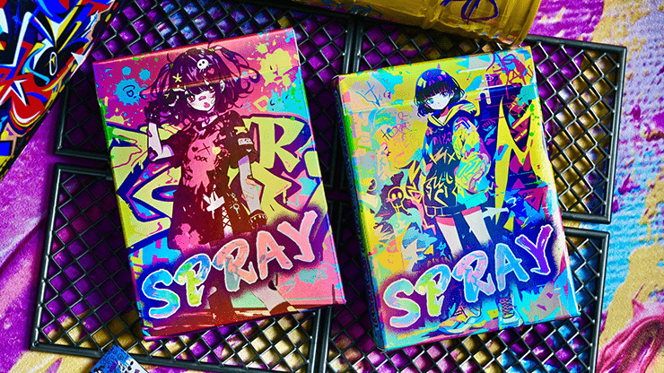 Shinjuku Spray Girls V2 Playing Cards - Brown Bear Magic Shop