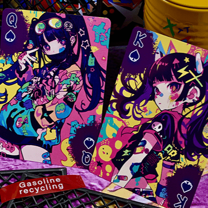 Shinjuku Spray Girls V2 Playing Cards - Brown Bear Magic Shop