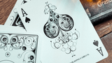Smoke & Mirror (Smoke - White) Deluxe Limited Edition Playing Cards by Dan & Dave - Brown Bear Magic Shop