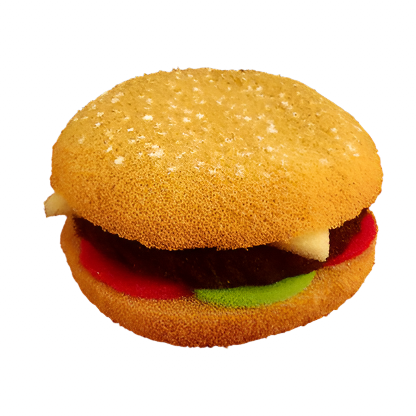 Sponge Hamburger by Alexander May - Brown Bear Magic Shop