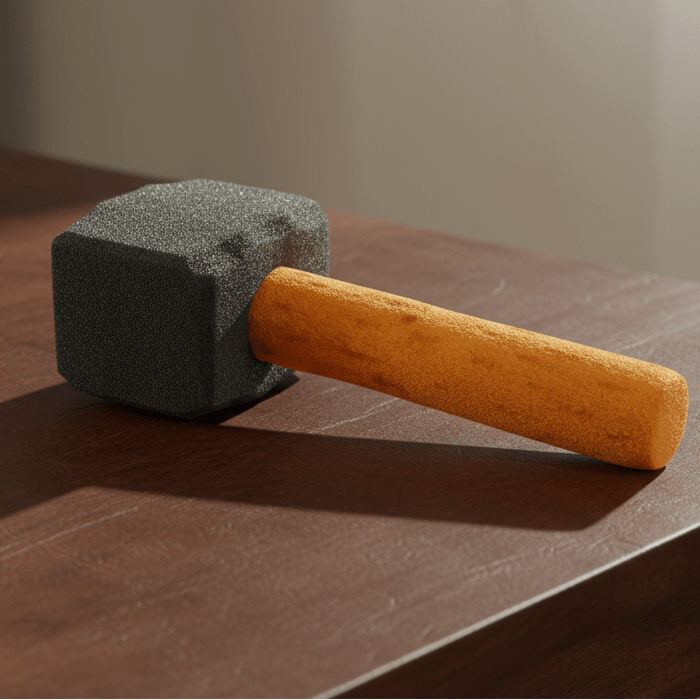 Sponge Hammer by Alexander May - Brown Bear Magic Shop