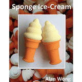 Sponge Ice Cream Cone (2 Cones) by Alan Wong - Brown Bear Magic Shop