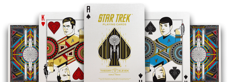 Star Trek Playing Cards by theory11 - Brown Bear Magic Shop