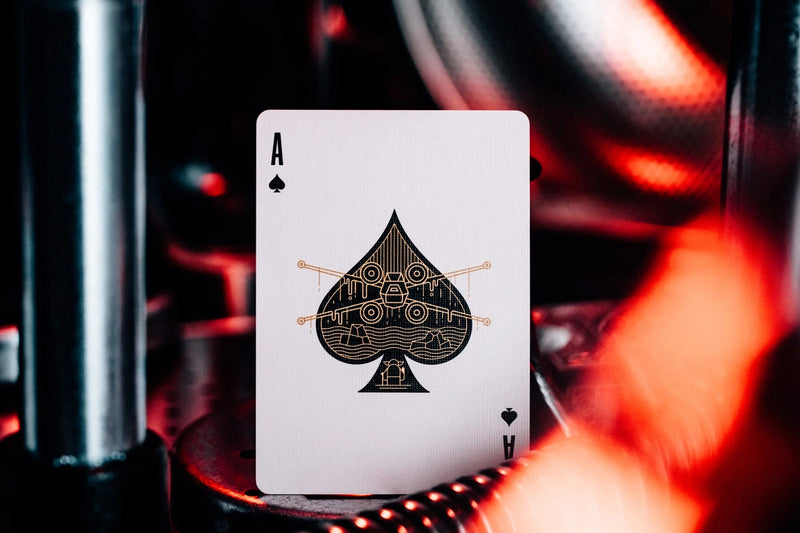 Star Wars Light Side Silver Edition Playing Cards (White) by theory11 - Brown Bear Magic Shop