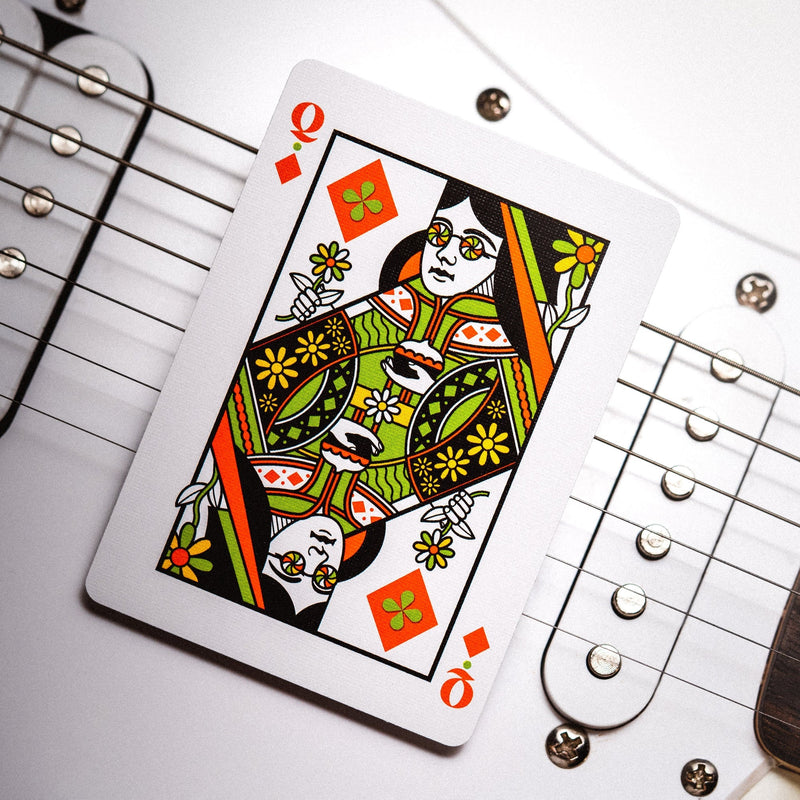 The Beatles Special Edition (White) Playing Cards by theory11 - Brown Bear Magic Shop