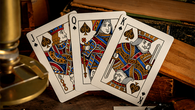 The Beetle Backs (Cobalt Edition) Playing Cards - Brown Bear Magic Shop