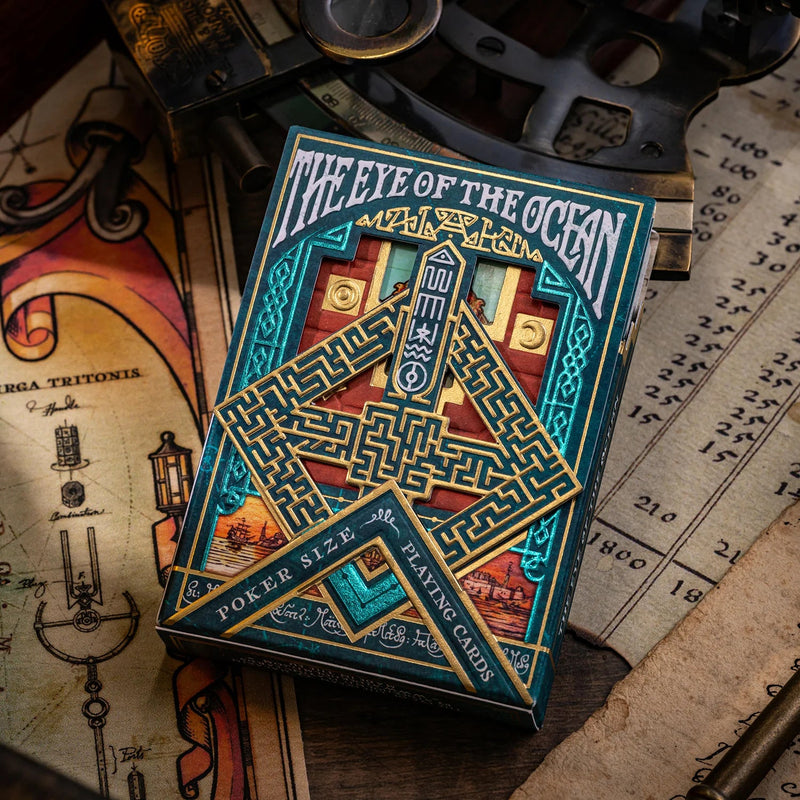 The Eye of the Ocean Malakim (The Messengers) Playing Cards - Brown Bear Magic Shop