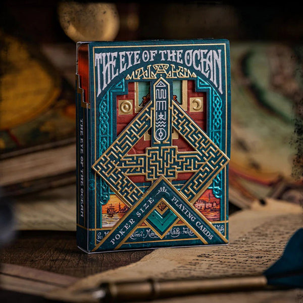 The Eye of the Ocean Malakim (The Messengers) Playing Cards - Brown Bear Magic Shop