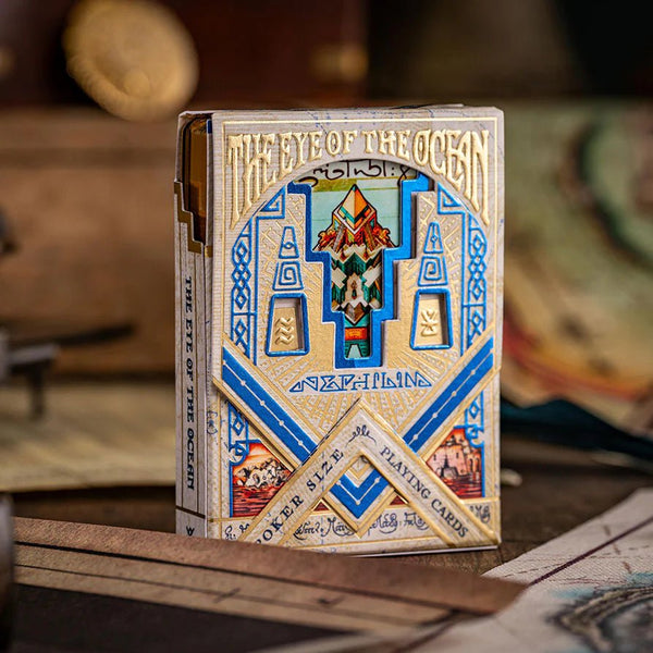 The Eye of the Ocean Nephilim (The Giants) Playing Cards - Brown Bear Magic Shop
