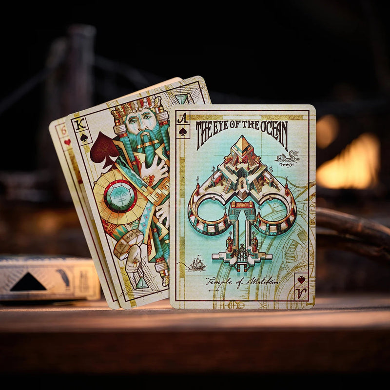 The Eye of the Ocean Nephilim (The Giants) Playing Cards - Brown Bear Magic Shop