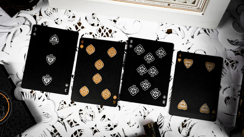 The Four Seasons White Boxset Playing Cards - Brown Bear Magic Shop