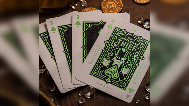 The Gentleman Thief Emerald by Giovanni Meroni - Brown Bear Magic Shop