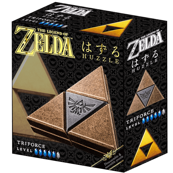 The Legend of Zelda™ – Huzzle Triforce by Hanayama - Brown Bear Magic Shop