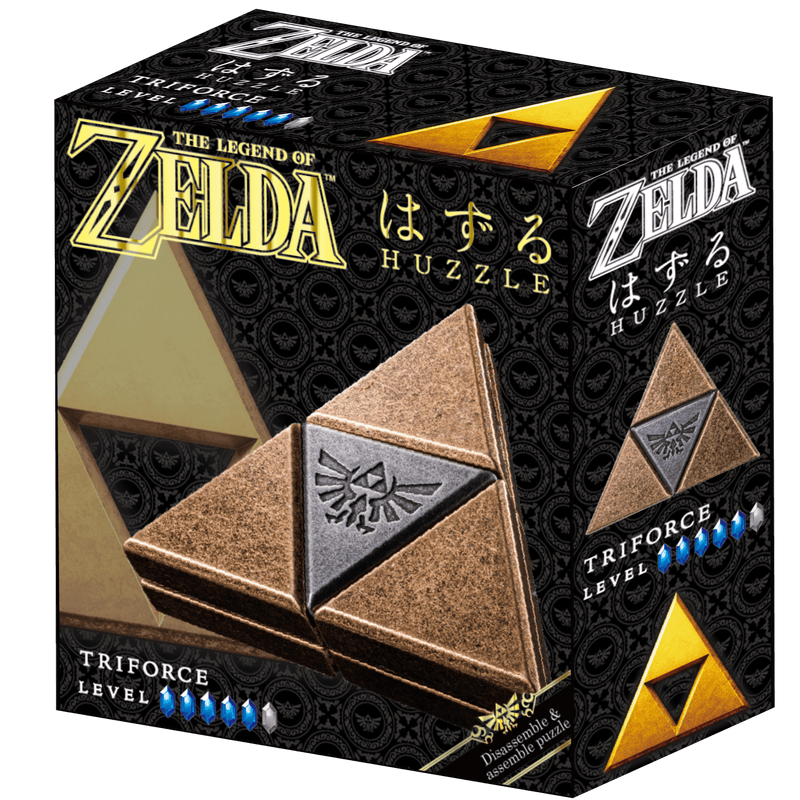The Legend of Zelda™ – Huzzle Triforce by Hanayama - Brown Bear Magic Shop