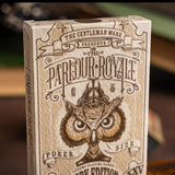 The Parlour Royale Ivory Edition (Red Edge Printing) Playing Cards - Brown Bear Magic Shop