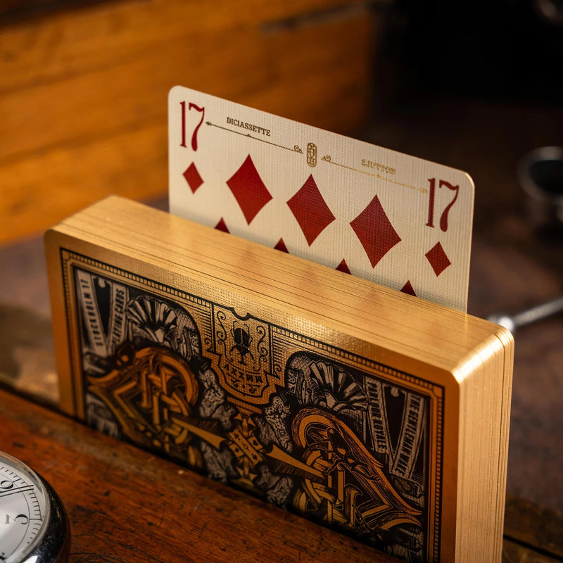 The Parlour Royale Legacy Edition (Gold Gilded) Playing Cards - Brown Bear Magic Shop