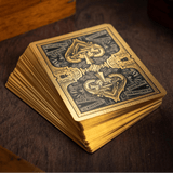 The Parlour Royale Legacy Edition (Gold Gilded) Playing Cards - Brown Bear Magic Shop