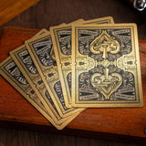 The Parlour Royale Legacy Edition (Gold Gilded) Playing Cards - Brown Bear Magic Shop