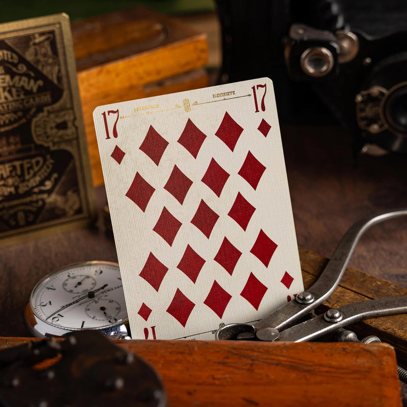 The Parlour Royale Legacy Edition (Gold Gilded) Playing Cards - Brown Bear Magic Shop