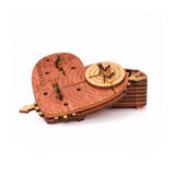 Tin Woodman's Heart. A mechanical box with a code lock