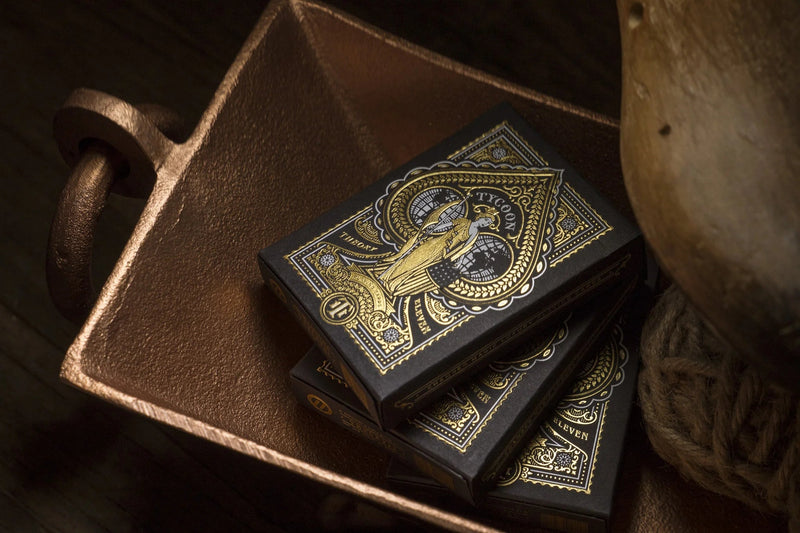 Tycoon Playing Cards Black by theory11 - Brown Bear Magic Shop
