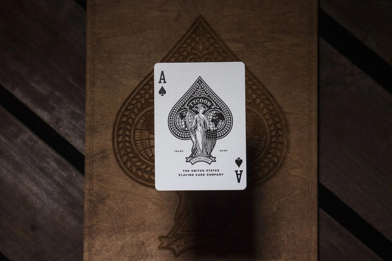 Tycoon Playing Cards Ivory by theory11 - Brown Bear Magic Shop